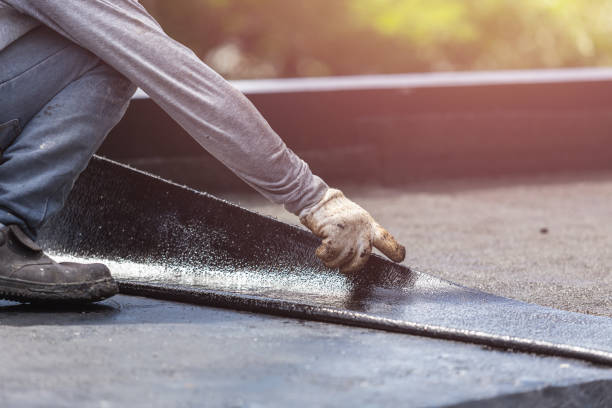 Professional Waterproofing technician working in New Lisbon, NJ
